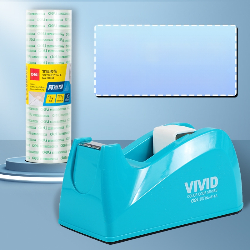 Prozirni rezač trake sa postoljem, plastično kućište