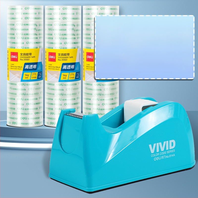 Prozirni rezač trake sa postoljem, plastično kućište