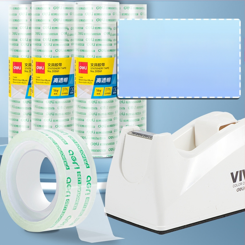 Prozirni rezač trake sa postoljem, plastično kućište