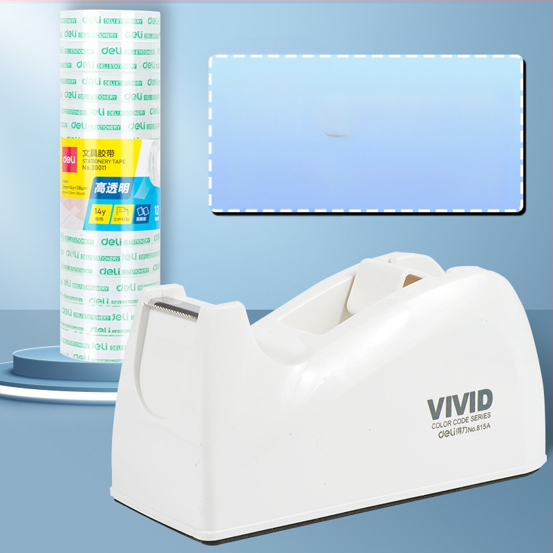 Prozirni rezač trake sa postoljem, plastično kućište