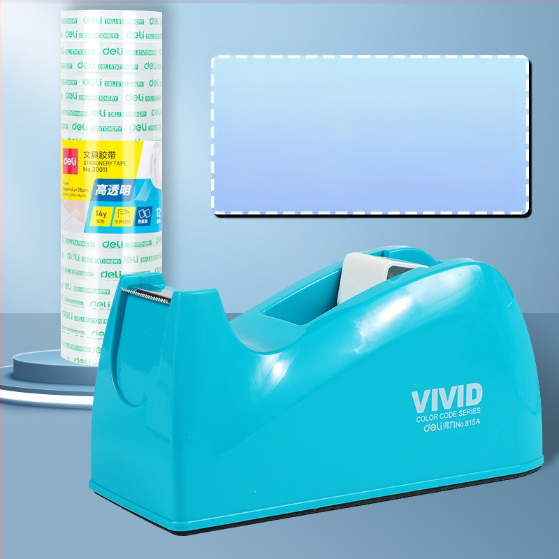 Prozirni rezač trake sa postoljem, plastično kućište