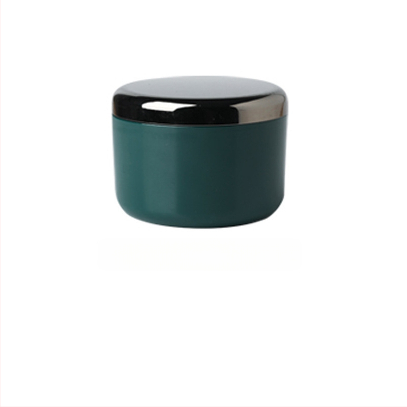 Cenușar din oțel inoxidabil cu capac în formă de urs, rezistent la vânt și fum, stil Nordic, pentru birou, KTV și bar