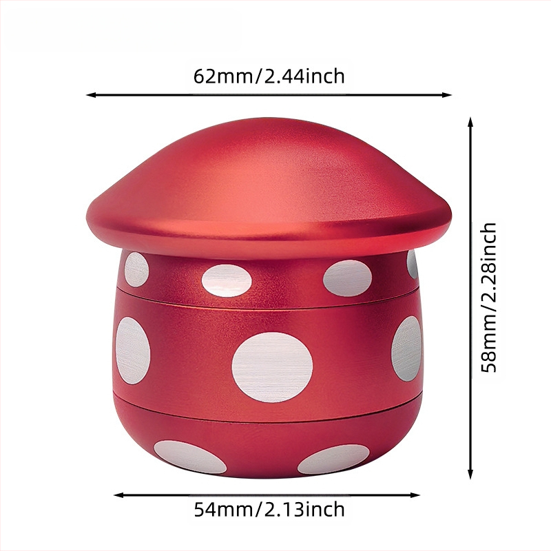 Ručni grinder za bilje, četiri sloja, ručni mlin za začine, kapacitet do 300 ml