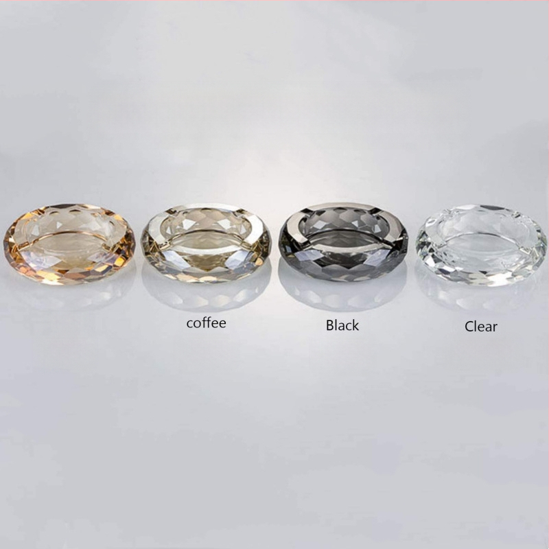 Scrumieră din sticlă cu spațiu de depozitare, stil Nordic ușor lux, origine Anhui