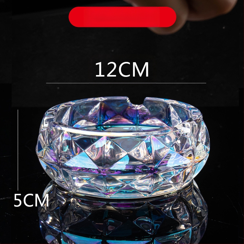 Scrumieră din sticlă cu spațiu de depozitare, stil Nordic ușor lux, origine Anhui