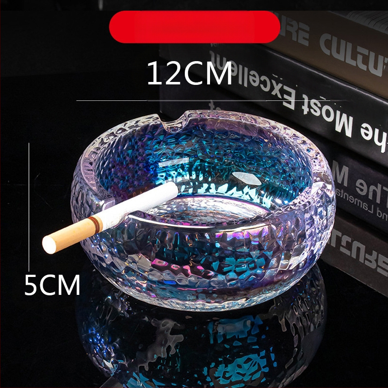 Scrumieră din sticlă cu spațiu de depozitare, stil Nordic ușor lux, origine Anhui