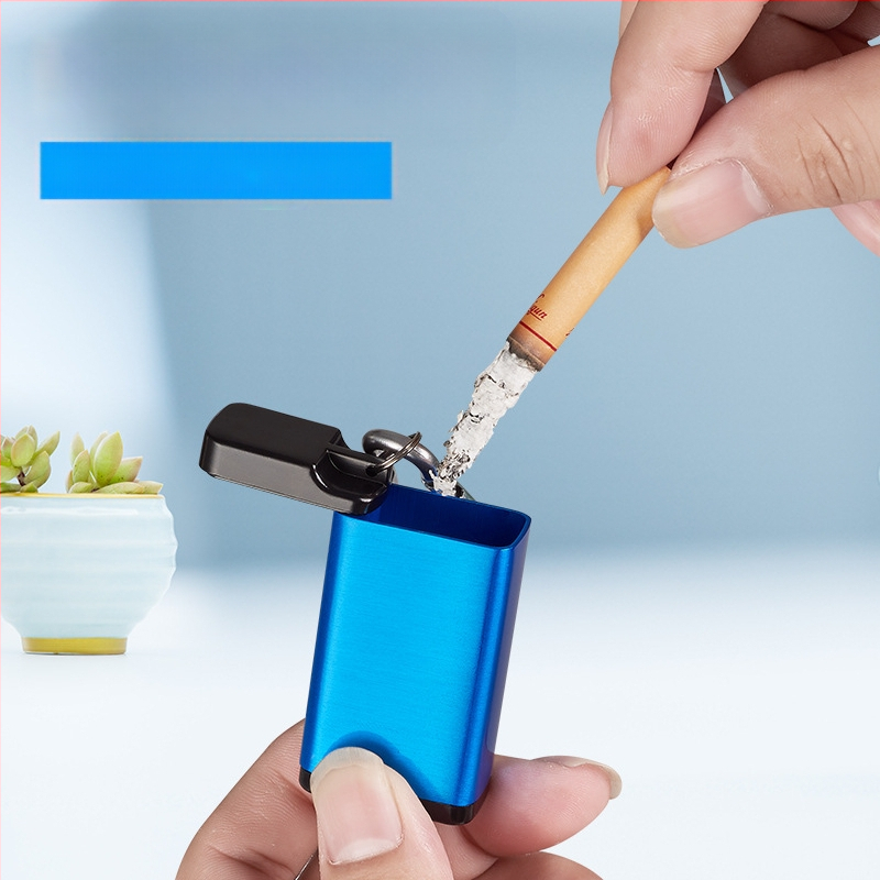 Prijenosna kutija za cigarete od cinkovog legura sa pepelnikom i kopčom za ključeve; prostor za pohranu; otisak logotipa; prilagodba i privatna oznaka