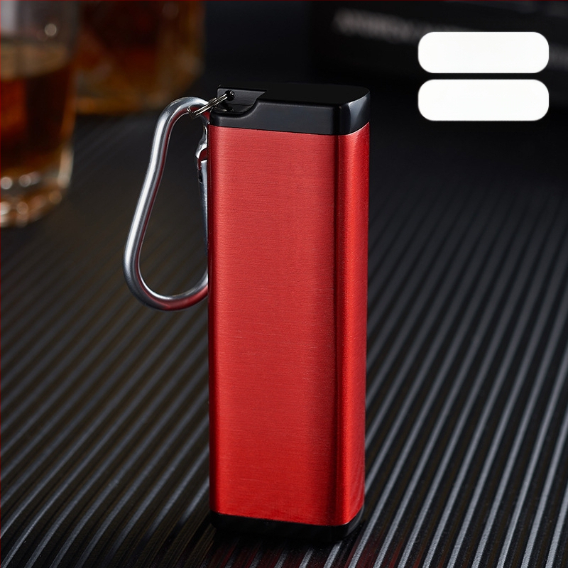 Prijenosna kutija za cigarete od cinkovog legura sa pepelnikom i kopčom za ključeve; prostor za pohranu; otisak logotipa; prilagodba i privatna oznaka