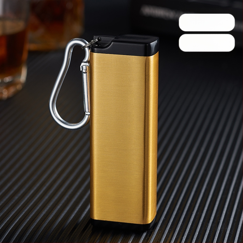 Prijenosna kutija za cigarete od cinkovog legura sa pepelnikom i kopčom za ključeve; prostor za pohranu; otisak logotipa; prilagodba i privatna oznaka