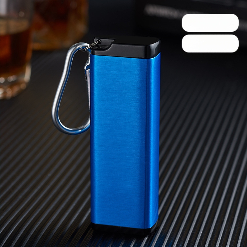 Prijenosna kutija za cigarete od cinkovog legura sa pepelnikom i kopčom za ključeve; prostor za pohranu; otisak logotipa; prilagodba i privatna oznaka