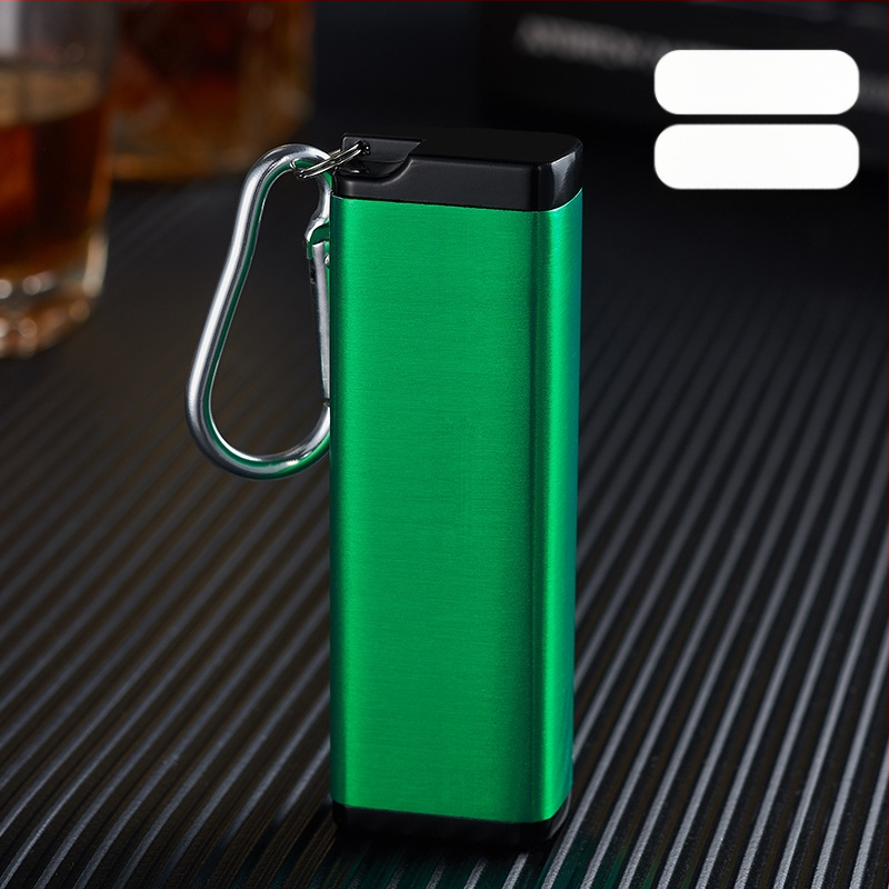 Prijenosna kutija za cigarete od cinkovog legura sa pepelnikom i kopčom za ključeve; prostor za pohranu; otisak logotipa; prilagodba i privatna oznaka