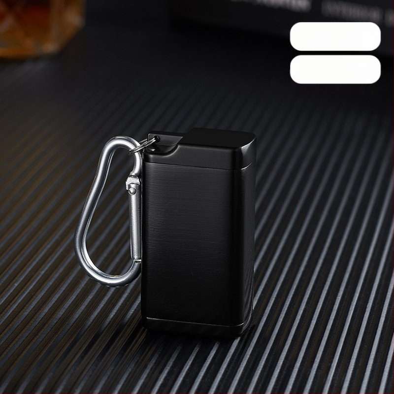 Prijenosna kutija za cigarete od cinkovog legura sa pepelnikom i kopčom za ključeve; prostor za pohranu; otisak logotipa; prilagodba i privatna oznaka