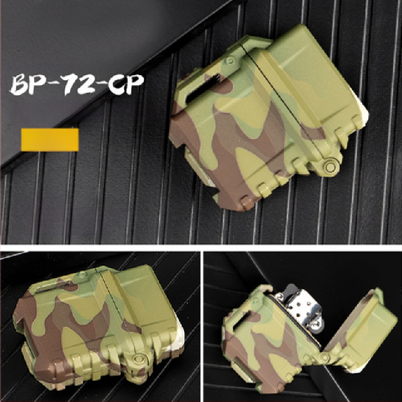 Univerzalno taktičko kućište za zapaljačicu za vanjsku upotrebu — vodootporno, otporno na pad, s unutarnjim ZP mehanizmom, plastična konstrukcija, prilagodljiva obrada