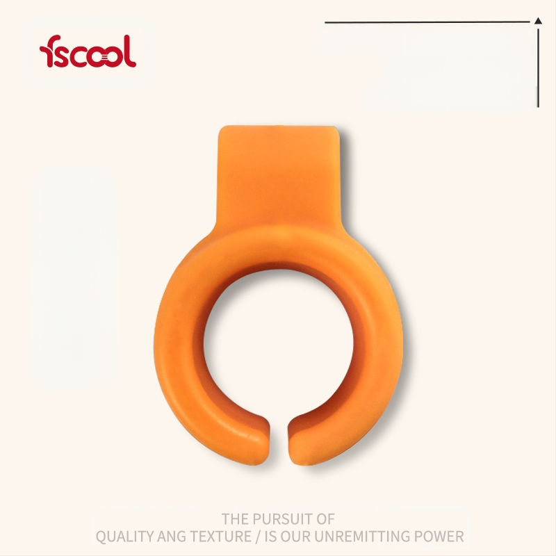 Silikonaski prsten držač cigareta – prstenast alat za pušenje, moguć ispis logotipa, 500 komada po kutiji, mogućnost prilagodbe