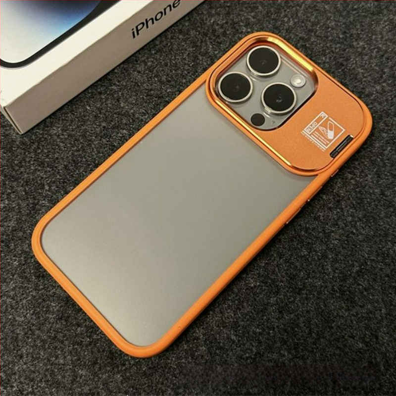 iPhone 14 Pro Max korpuss ar saliekamu statīvu un MagSafe magnētisko piesaisti, materiāls PC, izturīgs pret triecieniem, pret pirkstu nospiedumiem