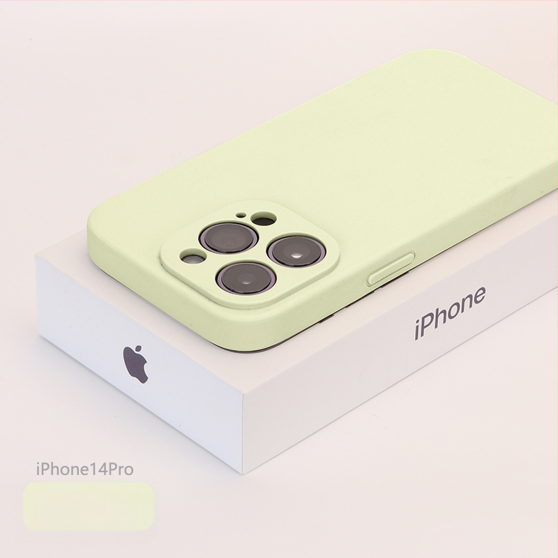 Carcasă de telefon cu acoperire completă a obiectivului, anti-cădere, construcție cu lichid, pentru seria iPhone 13/14