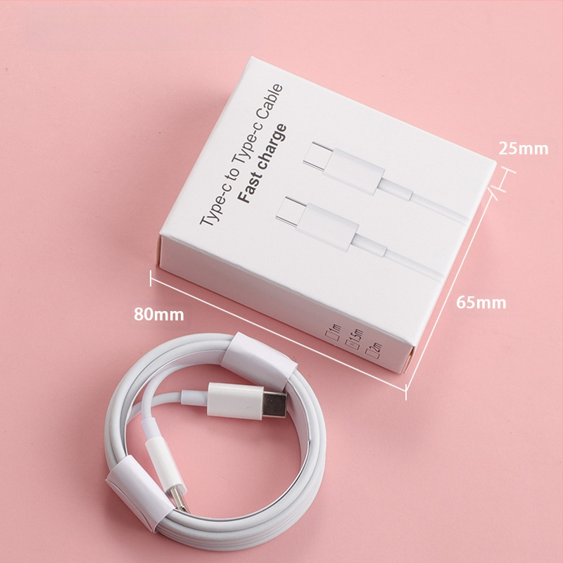 TYPE-C кабел за iPhone 15, бързо зареждане, 60W, TPE, конектор с един край