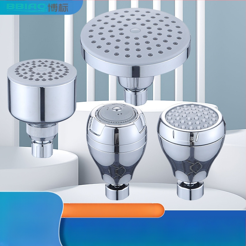 Tuš glava, ABS materijal, ušteda vode, zidni dizajn, novi kineski stil