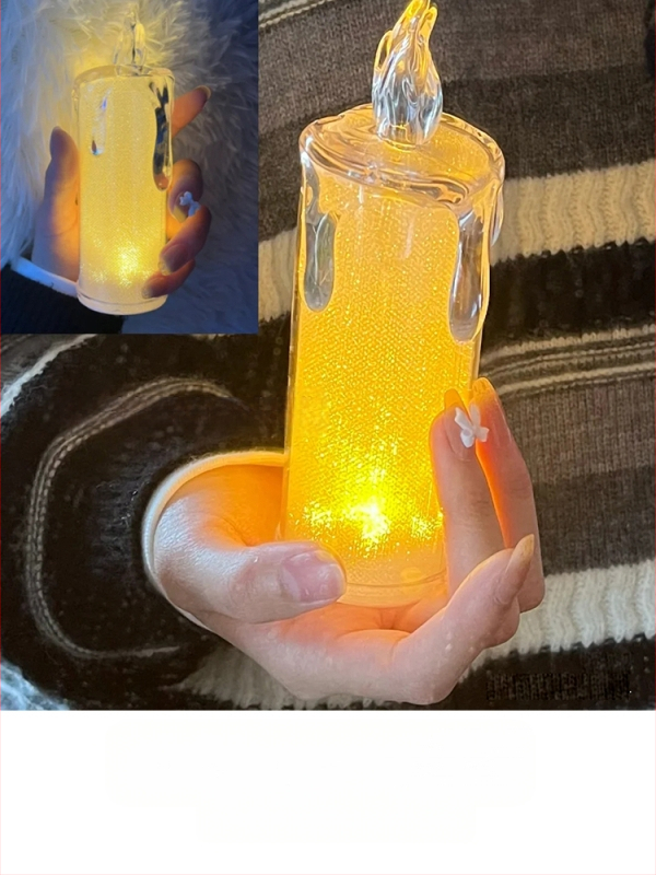 Bezdima LED svijeća za romantične prijedloge i scensku dekoraciju | Vosak od smjese soje | Značka: Drugo