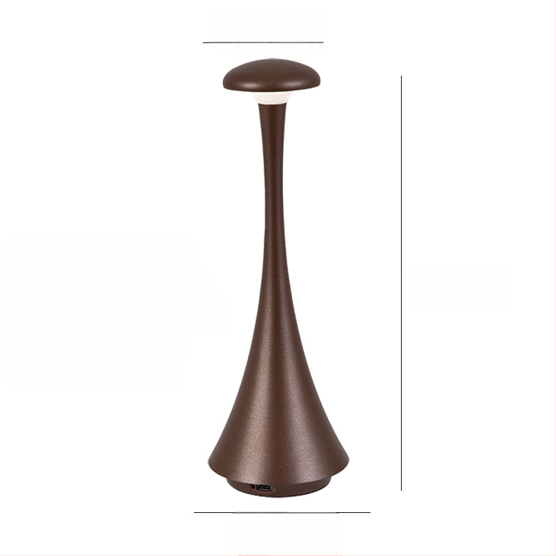 Амбиентна светлина нощна лампа с метална конструкция, модерен стил, модел T823, напрежение ≤36V