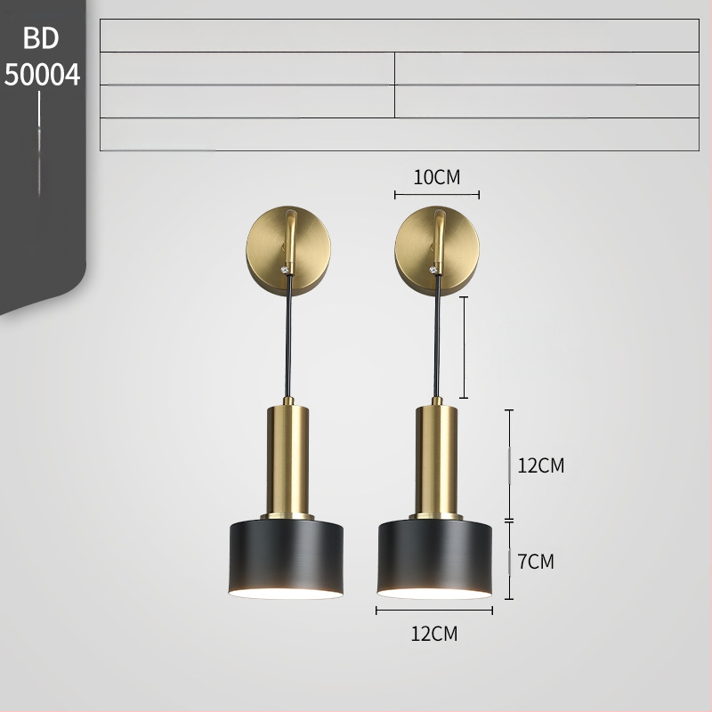 Zidna lampa za spavaću sobu – LED rasvjeta, 111–240V, FCC-B, Hyun Pole Island