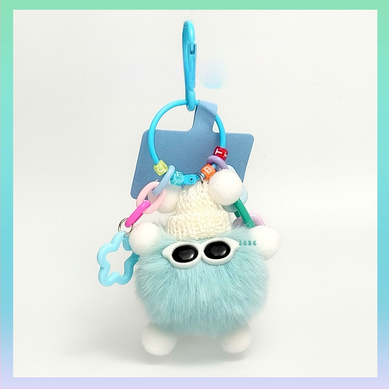 Плюшена елфова висулка-ключодържател – сладък подарък аксесоар за телефон и чанта