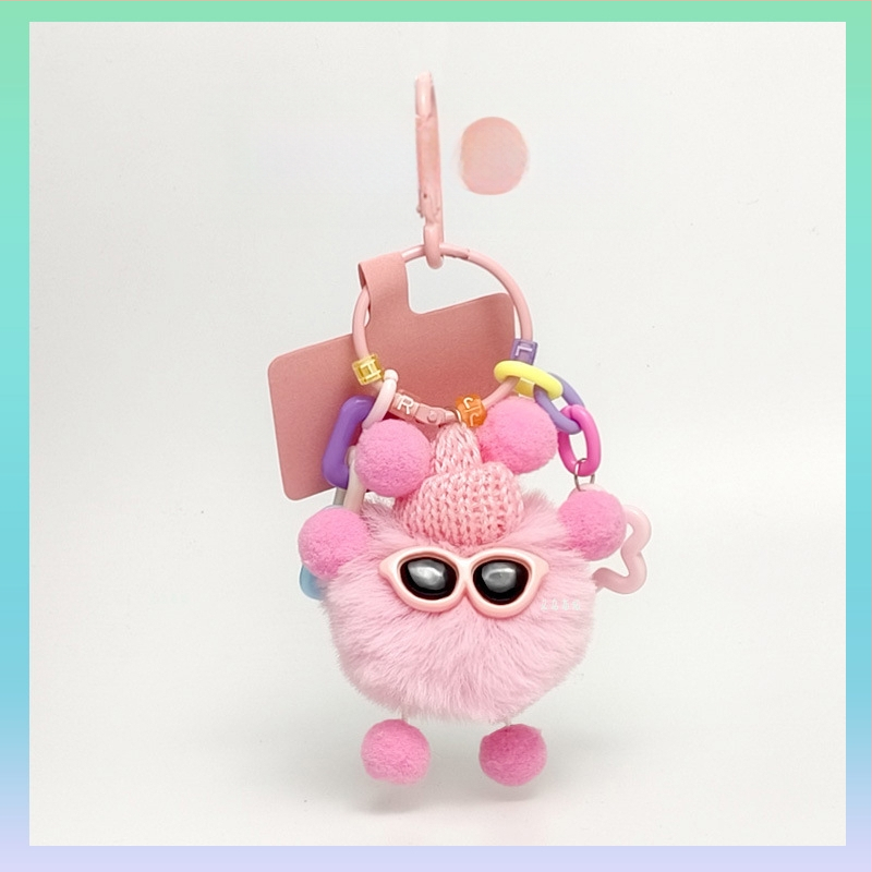 Плюшена елфова висулка-ключодържател – сладък подарък аксесоар за телефон и чанта
