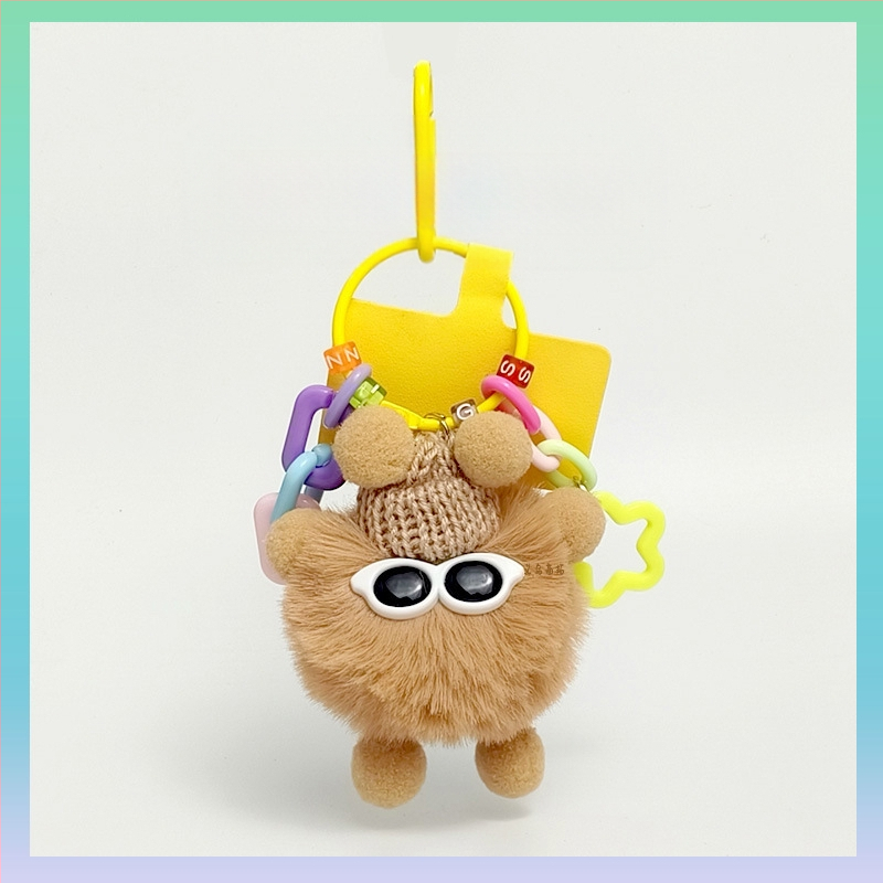 Плюшена елфова висулка-ключодържател – сладък подарък аксесоар за телефон и чанта