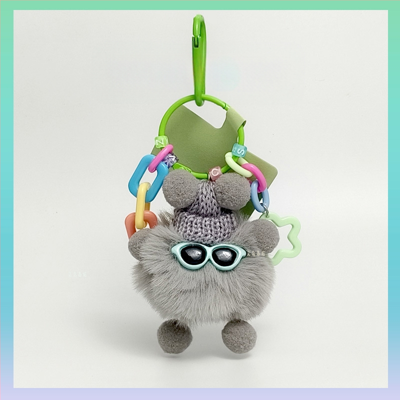 Плюшена елфова висулка-ключодържател – сладък подарък аксесоар за телефон и чанта