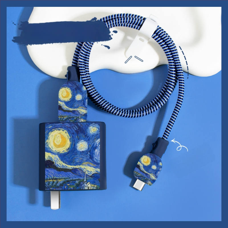 Oppo80W зарядно защитно покритие - силиконов калъф от Yameite за OPPO зарядни устройства