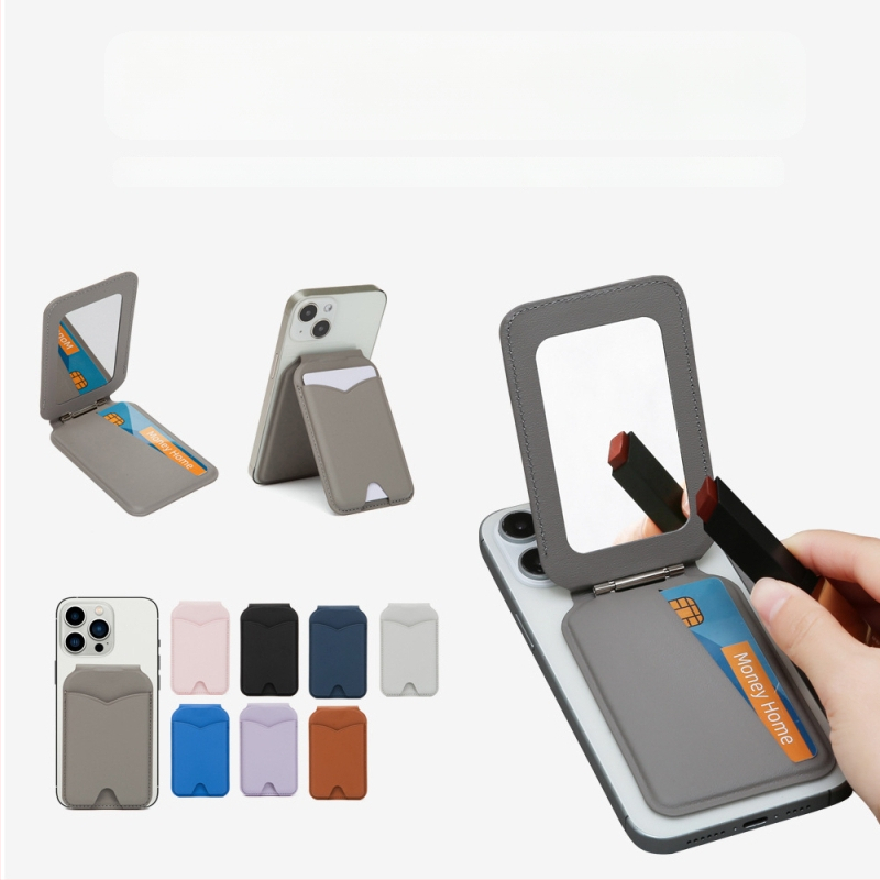 MagSafe sklopivi držač kartica s ogledalom za iPhone 16 seriju s magnetom N52