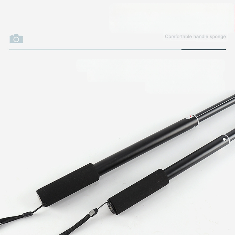 Selfie štap za akcijske kamere s aluminijskim zliatinama, teleskopsko proširenje, 3-osni gimbal, petsegmentni dizajn, nosivost do 2 kg