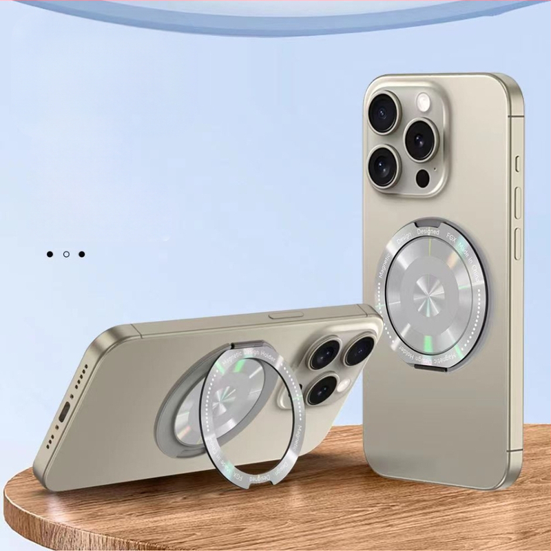 Kućište za telefon s rotirajućim stalkom i magnetskim prstenom — metalno kućište, IML tehnologija, magnetski držač za telefon