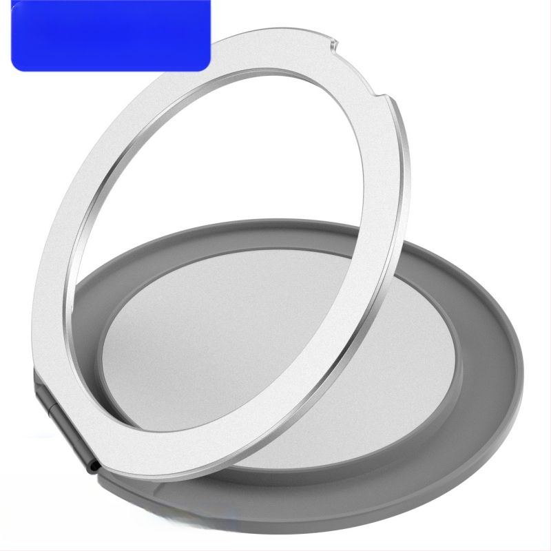 Suport pentru telefon cu inel magnetic rotativ 360°, suport de birou reglabil, din silicon, finisaj mat, design 2 în 1, compatibil cu iPhone 13 Pro, 14 Pro, 14 Pro Max