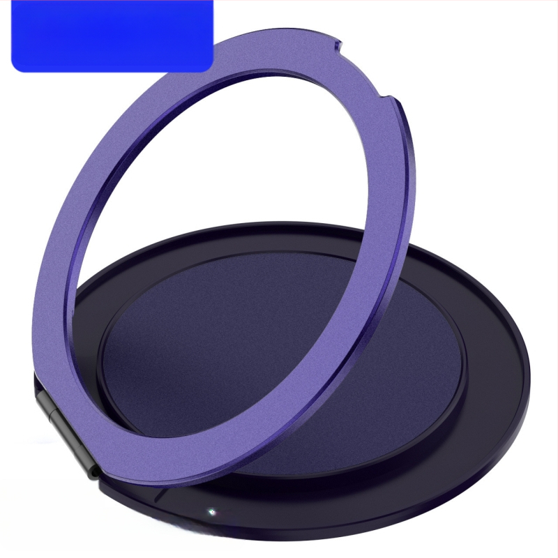 Suport pentru telefon cu inel magnetic rotativ 360°, suport de birou reglabil, din silicon, finisaj mat, design 2 în 1, compatibil cu iPhone 13 Pro, 14 Pro, 14 Pro Max