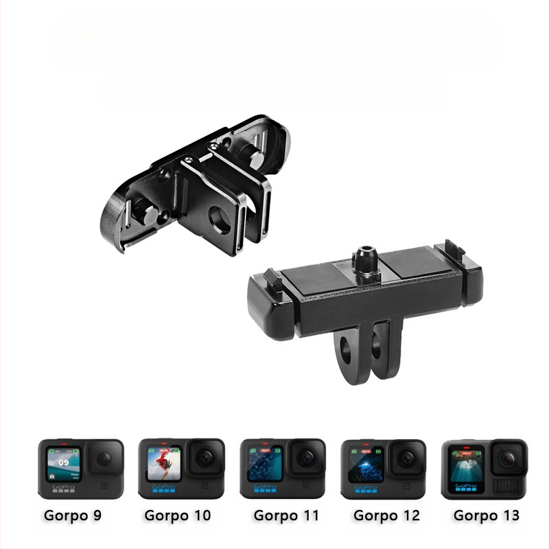 GoPro dodatak za brzi oslobađanje s magnetskim držačem, kompatibilan s GoPro 8–13, aluminijska legura, model ZH2014, prilagodljivi logo