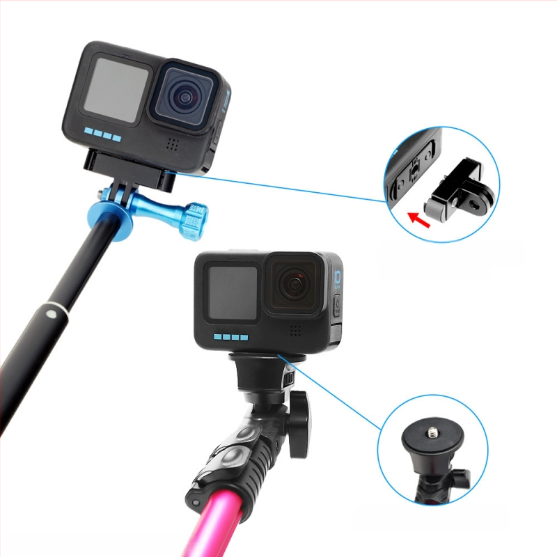 GoPro dodatak za brzi oslobađanje s magnetskim držačem, kompatibilan s GoPro 8–13, aluminijska legura, model ZH2014, prilagodljivi logo