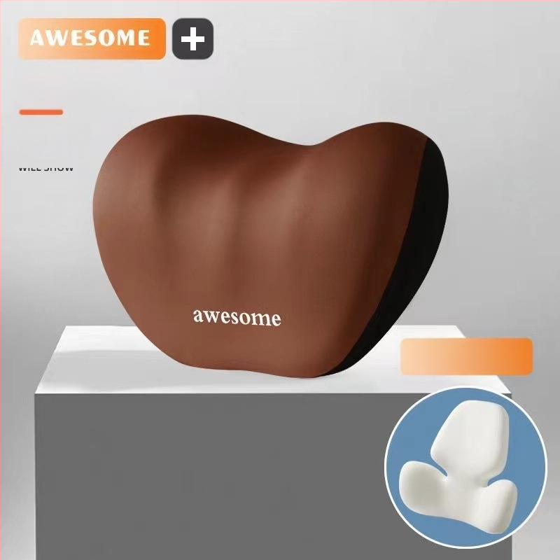 Automa galvas balsts un jostas atbalsta spilvens – pildījums no atmiņas putām, ārējais materiāls no sintētiskām šķiedrām, alfanumerisks raksts, visu sezonu