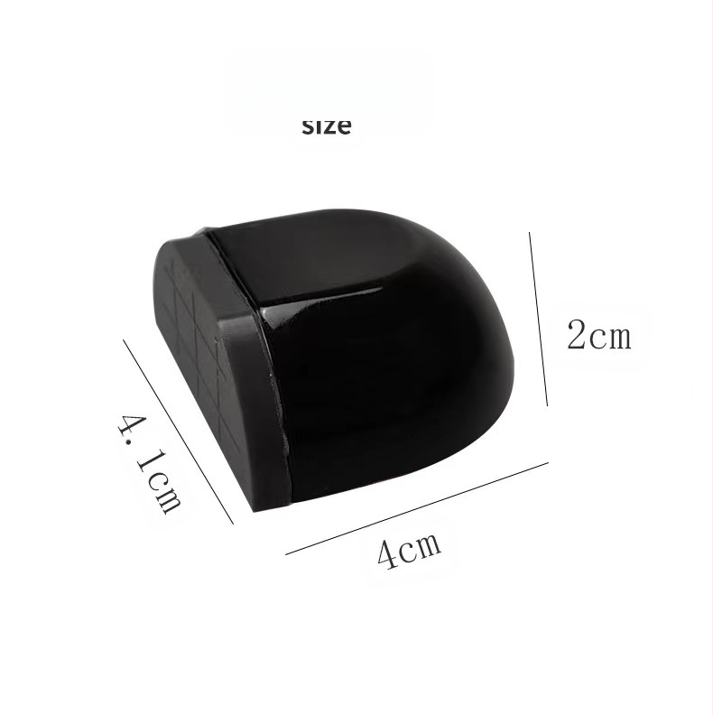 Dverni stopper LR008-22 — Guma, podna montaža, tip kutije, moderni stil