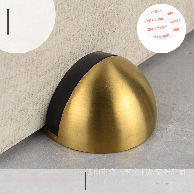 Ограничител за врата Topnike TNMX212 — неръжжаема стомана, монтиран на пода, модерен минималистичен стил