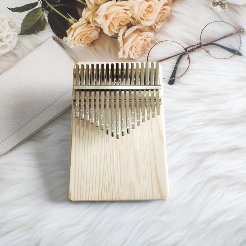 Kalimba cu 17 sunete, portabilă, personalizabilă