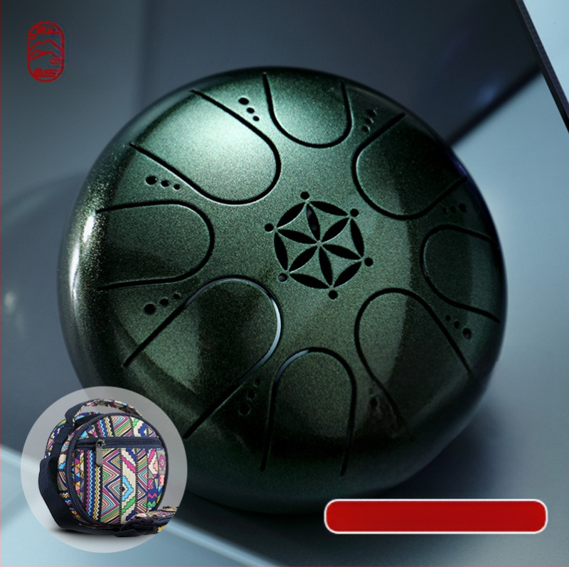 Tobă eterică, mini tobă Ruju, 8 tonuri, instrument portabil