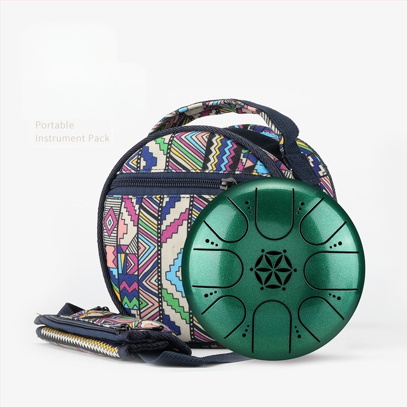 Tobă eterică, mini tobă Ruju, 8 tonuri, instrument portabil