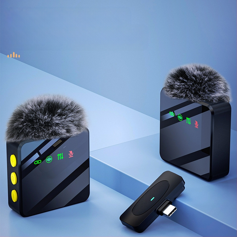 H12 Lavalier mikrofon za živu emitiranje i intervjue, frekvencijski raspon 20 Hz–20 kHz, SNR ≥70 dB, trajanje baterije 3–6 h