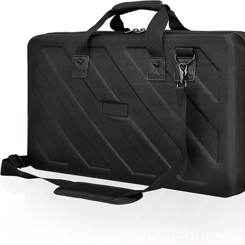 Torba za skladištenje DJ opreme, EVA materijal, šivana konstrukcija, kompatibilna s DJ opremom, težina 0,98 kg