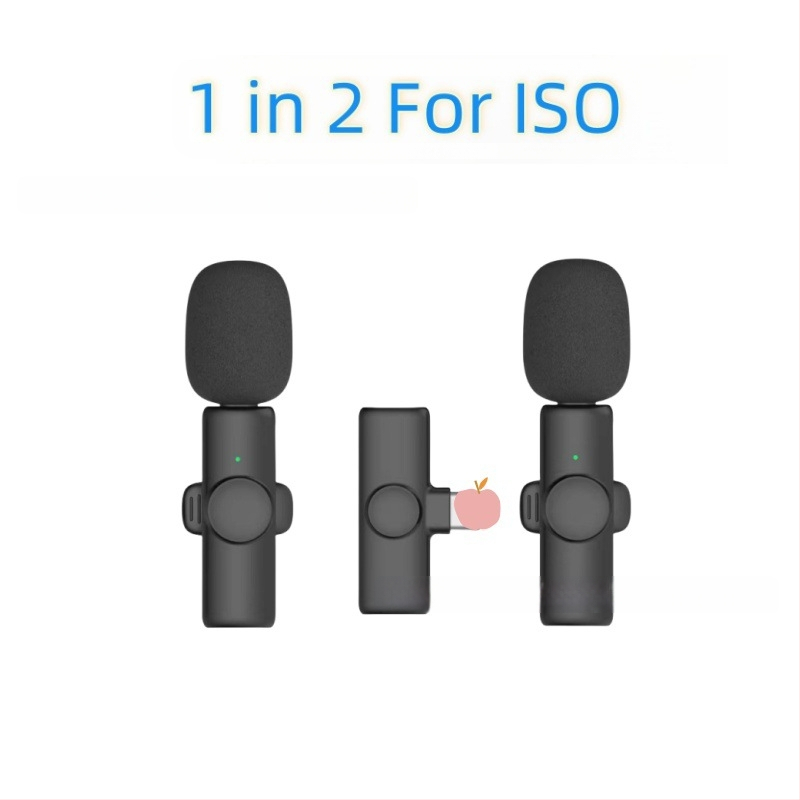 Microfon lavalier K11 pentru înregistrări profesionale și difuzări live, gamă de frecvențe 60 Hz–15 kHz, SNR ≥100 dB, baterie încorporată 50–100 mAh, autonomie 6–8 ore