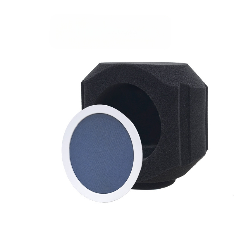 Kondenzatorski mikrofon s vjetrobranom i zvučnom izolacijom za kućno snimanje i uživo prijenos — kardioidni uzorak, 100 Hz–20 kHz, SNR ≥95 dB, Bluetooth 2.1