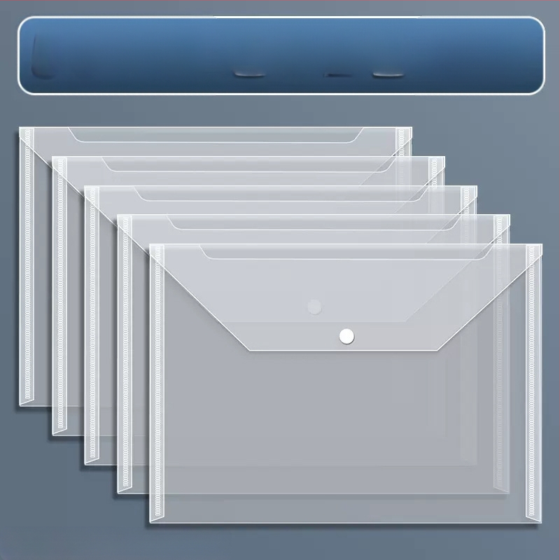 Yi Tong PVC vodootporna dosje za dokumente s velikom kapacitetom, za poslovne urede