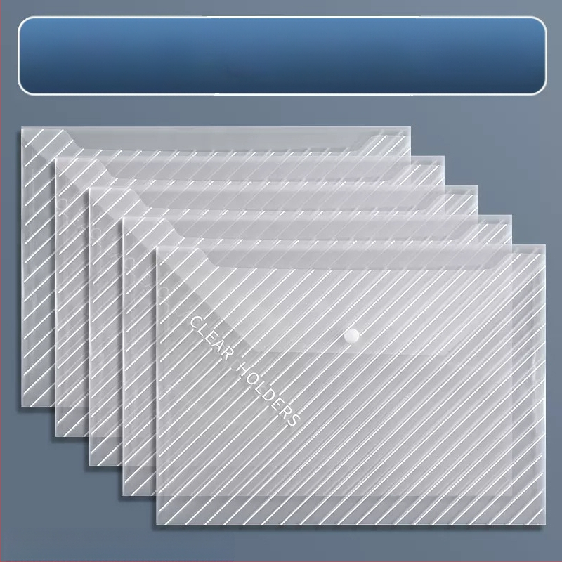 Yi Tong PVC vodootporna dosje za dokumente s velikom kapacitetom, za poslovne urede