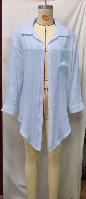 Plautinė plaukimo apsaugos palaidinė iš slub medvilnės, 60% medvilnė, 150 g svoris, pamušalas poliesteris (40%), tinkama plaukiojimui ir poilsiui